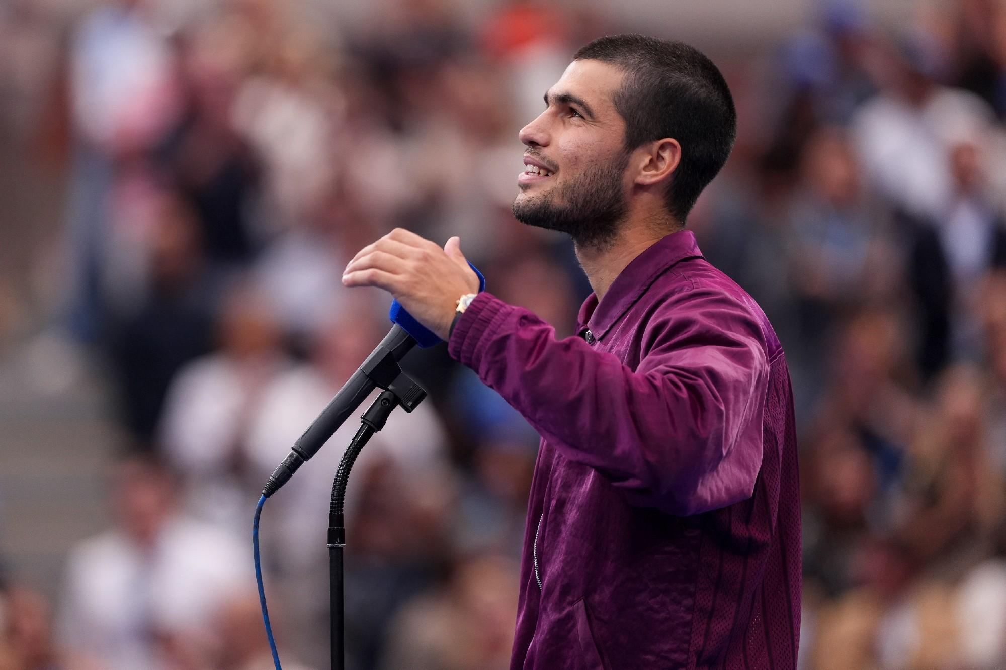 开云app-阿尔卡拉斯：我见到辛纳比见家人还多，能和他分享球场太棒了