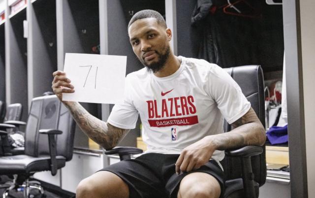 1677477624386061393.png 开云官网-单场71分石破天惊 利拉德巅峰之夜献上大师级表演