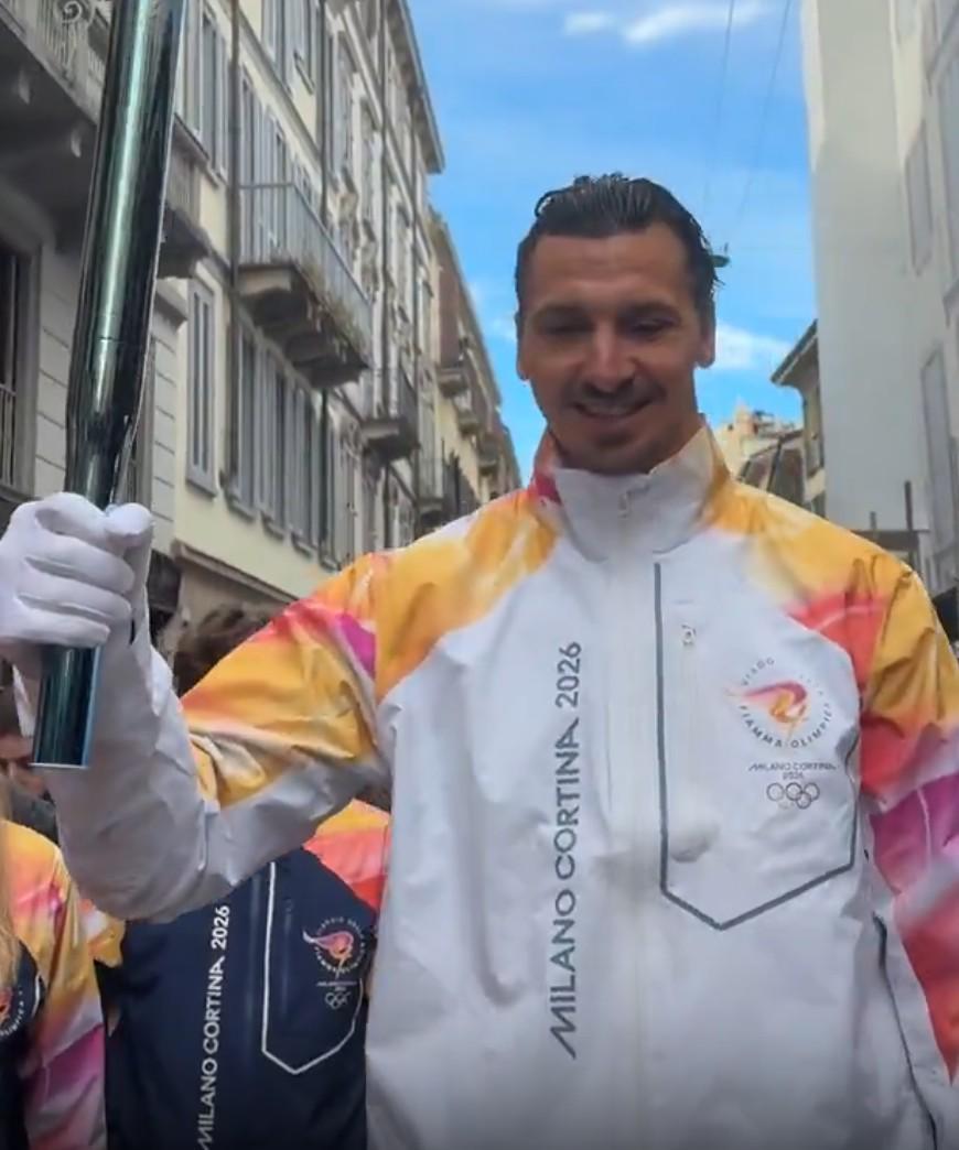 kaiyun-荣耀时刻,米兰名宿伊布参与2026冬奥会圣火传递